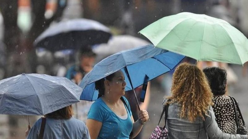 Pronostican lluvias y descargas eléctricas en gran parte del país